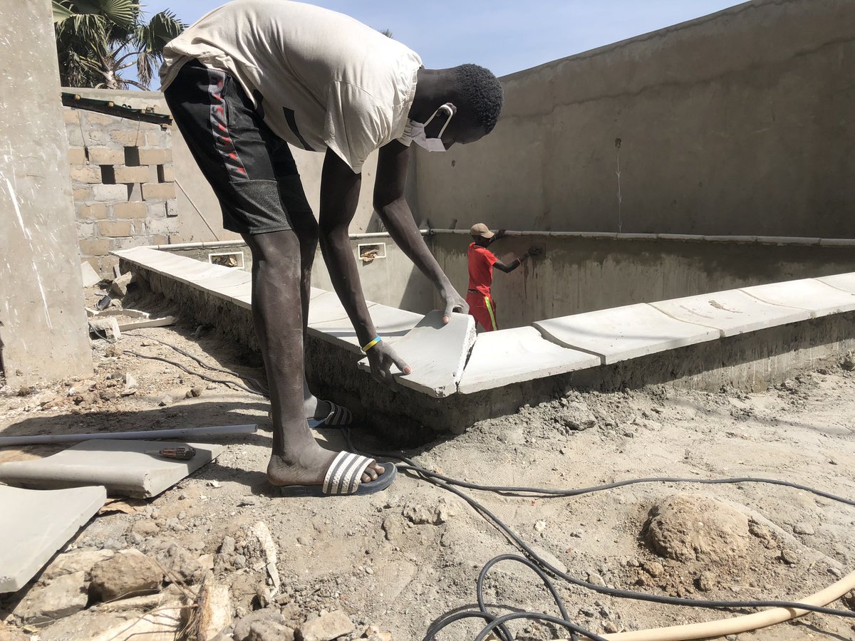Topswimmingpool's tweet photo. Step:3 PLASTER &amp; POOL CAP SLABS 

Plastering is basically the last step of the pool construction finish the interior 

#topswimmingpools #top_pools #dds_pools #ib_pools
☎️+220 7214066 https://t.co/Lu2fmBhrHm