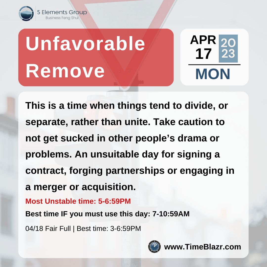 The TimeBlazr® optimizes your schedule to take the right actions at the most opportune times. Conversely, it also helps you to avoid the pitfalls when the time is unfavorable. 

Sign up for a free 30-day trial of the TimeBlazr®: Free30TimeTrial.com

#astrology #fengshui