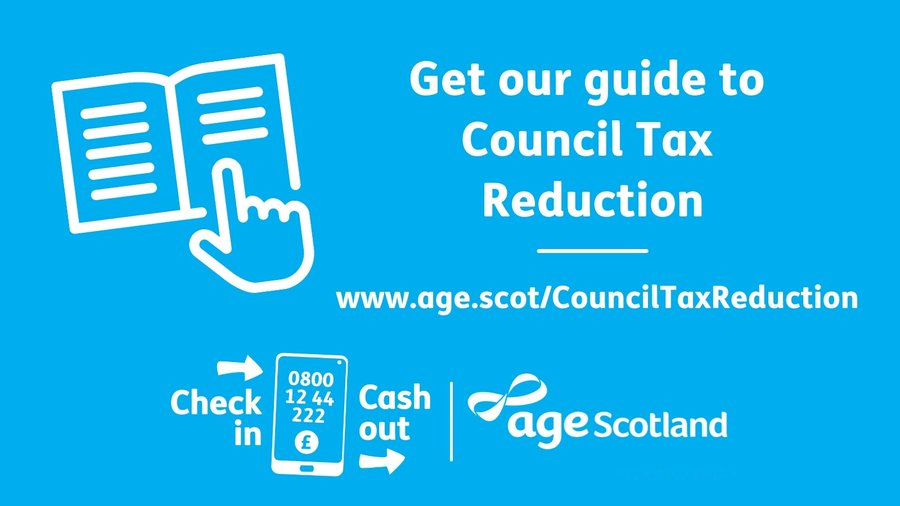 agescotland's tweet photo. Did you know that people in receipt of council tax reduction can qualify for support with rising energy bills?
☎️ Call our helpline on 0800 12 44 222 to check your eligbility or request a copy of our guide at https://t.co/5SdY3QVAf5.
#CheckInCashOut https://t.co/yor0zDdDZx
