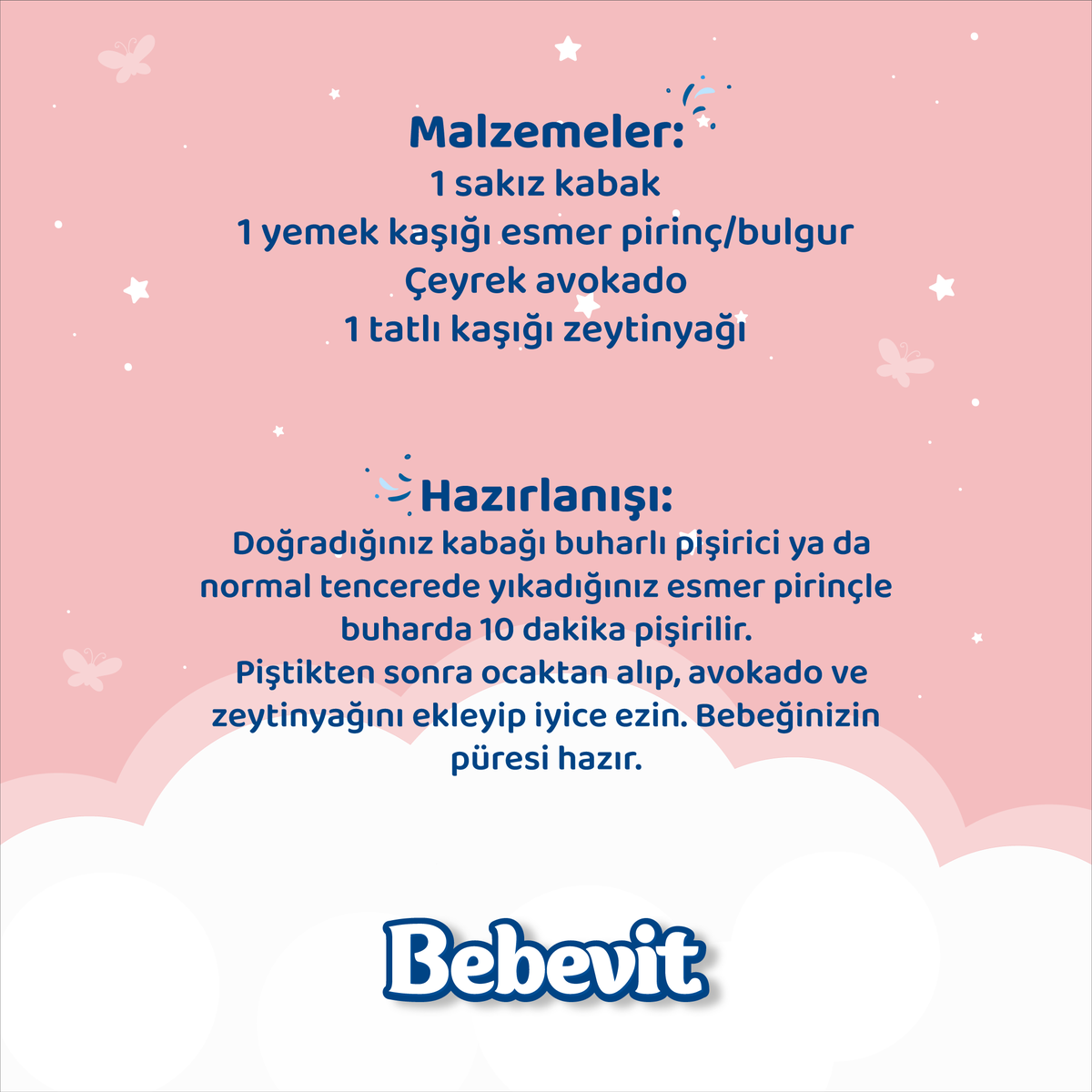 bebevit's tweet photo. Bebeğiniz için hazırlayabileceğiniz;
Kabak Püresi Tarifi 🍽
Afiyet olsun!

#anne #bebek #ekgıda #bebekbeslenmesi #ekgidayageciş https://t.co/TgT370BEsg