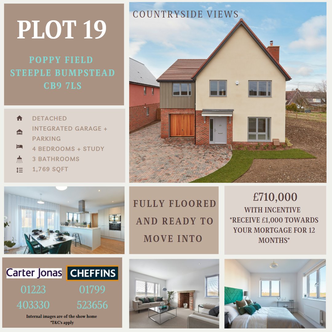 enterprisepg's tweet photo. Ahead of our Assisted Move open day on Sat 22nd of April we have highlighted some of our remaining properties at Poppy Field. With 3 reservations over the past week there is just a selection left, so don’t miss out! 

23/04/23
10am till 4 pm https://t.co/kUoxSlmVpn