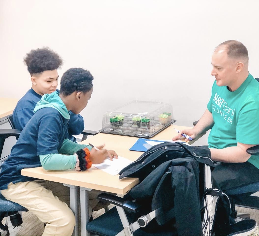 Happy National Volunteer Week! Chris Julian, an <a href="/MandT_Bank/">M&T Bank</a> employee states "Having volunteered with the Buffalo Promise Neighborhood since 2017, my work with the organization has opened my eyes to the life experiences of a new generation." #NationalVolunteerWeek