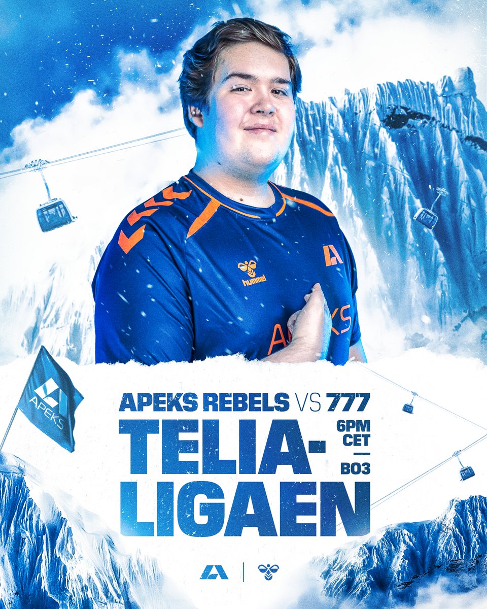 Apeks (@apeksgg) on Twitter photo Already qualified for the playoffs, but we ain't stopping there!
Looking to take down <a href="/777esports/">777 Esports 👽</a> 18:00 ⚔️ Already qualified for the playoffs, but we ain't stopping there!
Looking to take down <a href="/777esports/">777 Esports 👽</a> 18:00 ⚔️