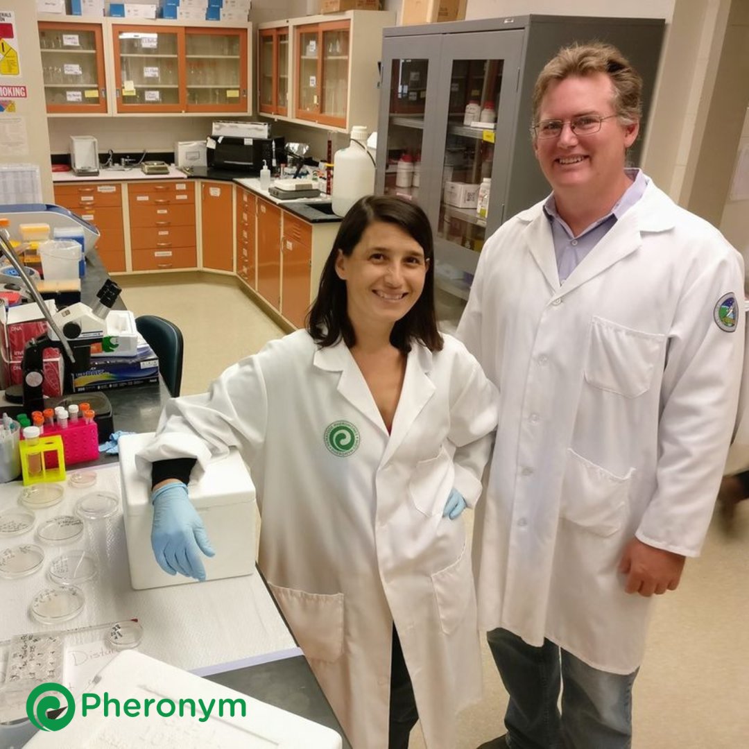 Today we're looking back at this snapshot of Dr. Fatma Kaplan and Karl Cameron Schiller when they were getting ready to go to Kennedy Space Center to send <a href="/astronematode/">AstroNematode</a> to the International Space Station! 🌱

#biocontrol #nematodes #pheromones <a href="/KaplanSchiller/">Dr. Fatma Kaplan</a> <a href="/kcschiller/">Karl Cameron Schiller</a>