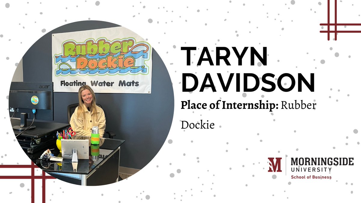 🚨INTERN ALERT🚨

Meet Taryn Davidson! Taryn, a triple major in Marketing, Mass Communications, &amp; Graphic Design, is interning with Rubber Dockie this semester as an Interactive Media Associate. She works on creating graphics &amp; images for their social media platforms &amp; websites.