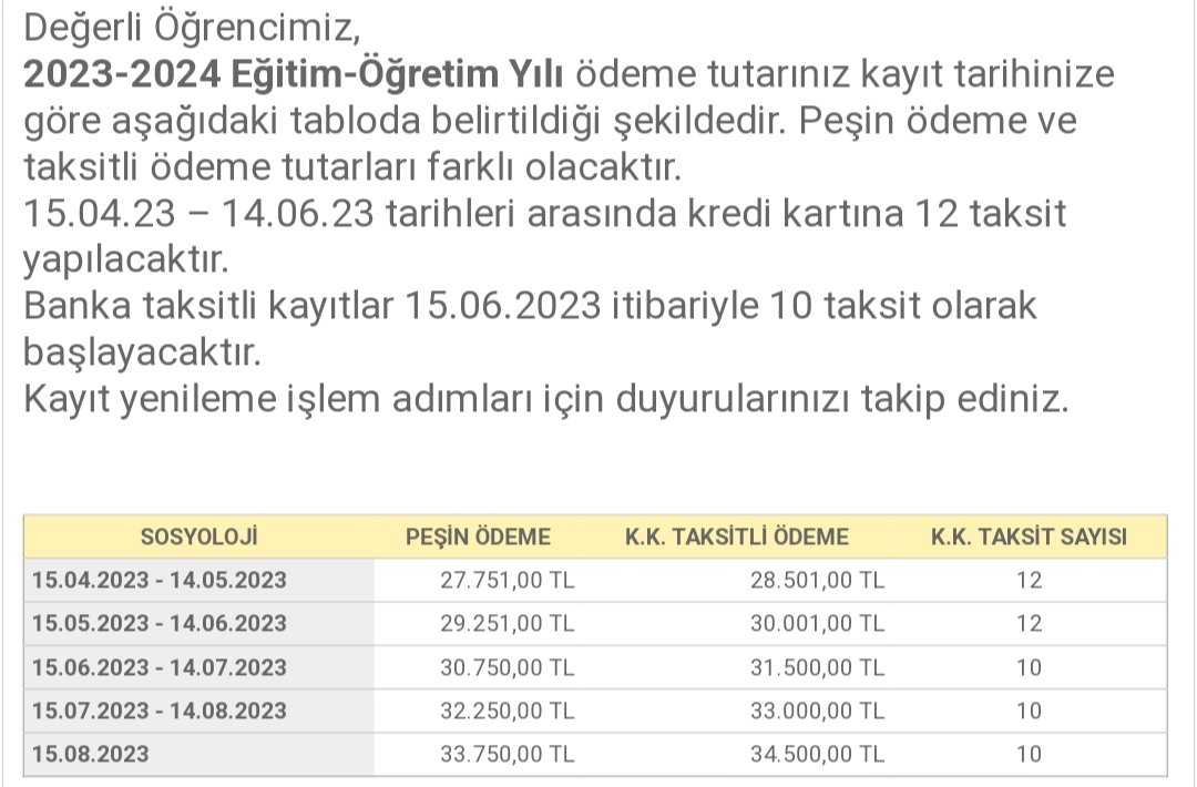 betipetii's tweet photo. Geçen sene 15.000 olan eğitim ücretim %110 zam alarak bu hale gelmiş durumda. Değerli bir öğrenciniz değil değerli bir müşterinizim anladığım kadarıyla. Ee yok muydu daha? #iaüticarethane https://t.co/sNoi1ecwht