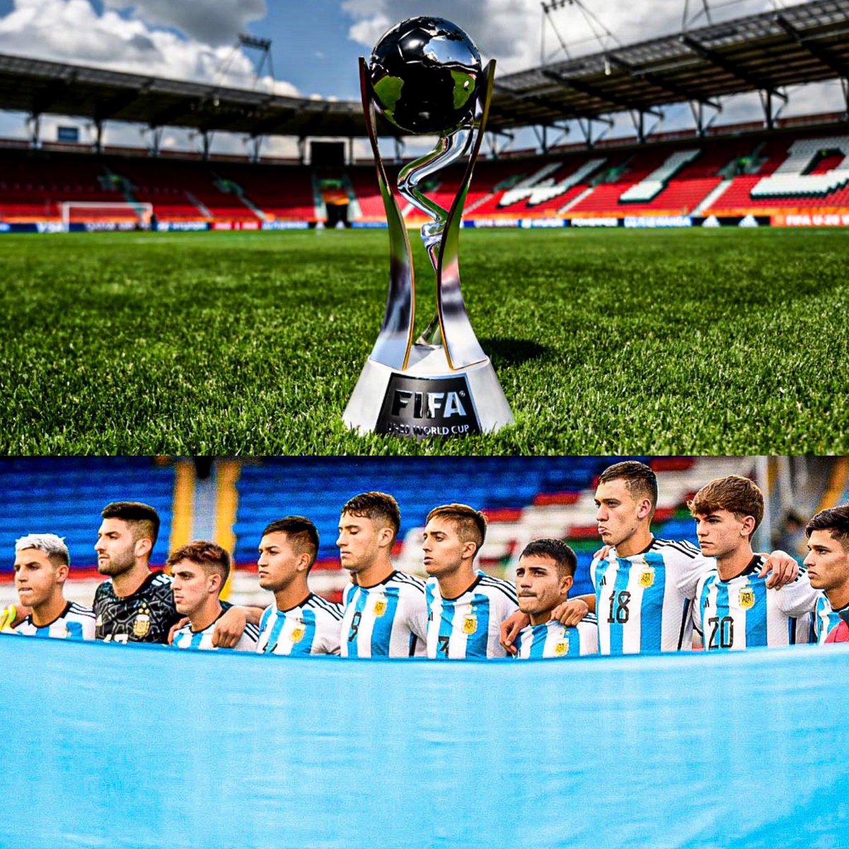 🚨🇦🇷 [OFICIAL] ARGENTINA ES SEDE DEL MUNDIAL SUB-20.

Así, la selección de Mascherano CLASIFICA automáticamente como anfitrión, pese a no lograr el boleto vía Sudamericano.

Gigante noticia. 👏🏼