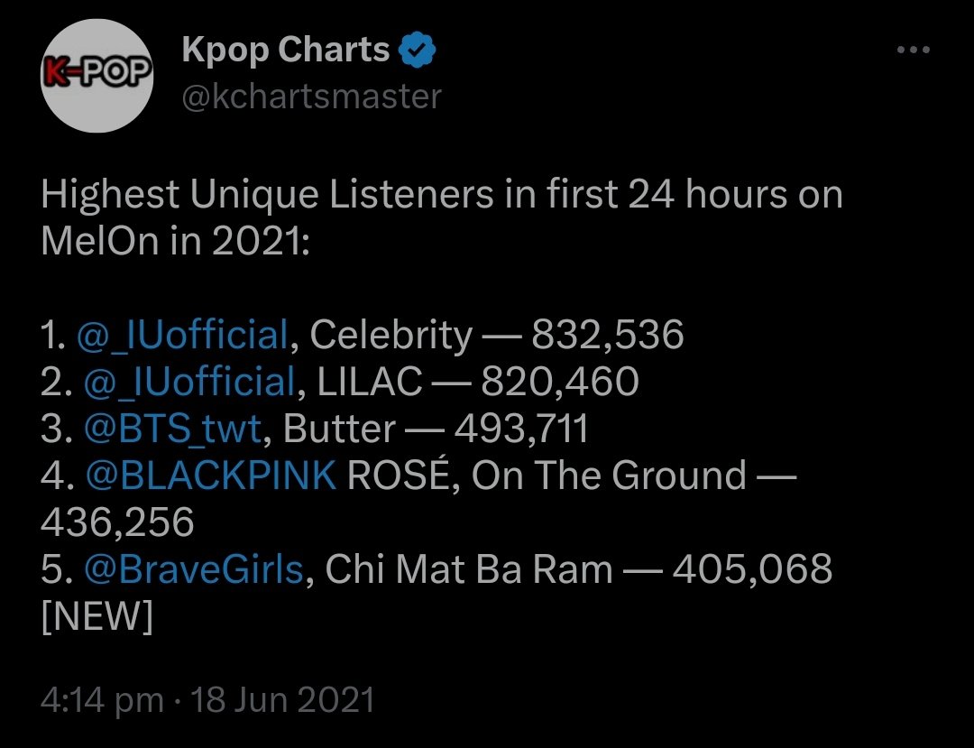 B on Twitter "do you know the difference between melOn 24hits format