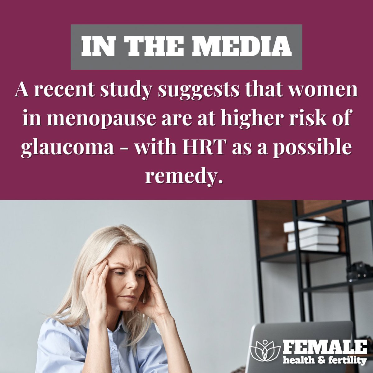 A new study published in Cellular and Molecular Neurobiology suggests the role of decreasing estrogen levels in a higher risk of glaucoma for women in menopause. 

#menopause #menopausenews #menopausesupport