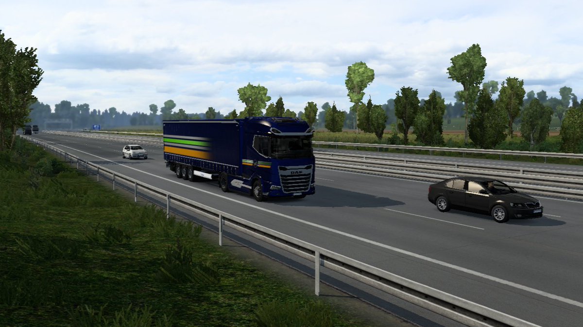 realVicTorres02's tweet photo. All finished up for today, Shen picks up 20t of Honey and transported it back home to Hannover from Bremen for his sixth and final run this Monday. I almost got late again as I had 23 mins left. 😁😎👍🚛

@SCSsoftware 
#EuroTruckSimulator2 
#ETS2
#BestCommunityEver
(Part 1) https://t.co/PFNvjMu5wa