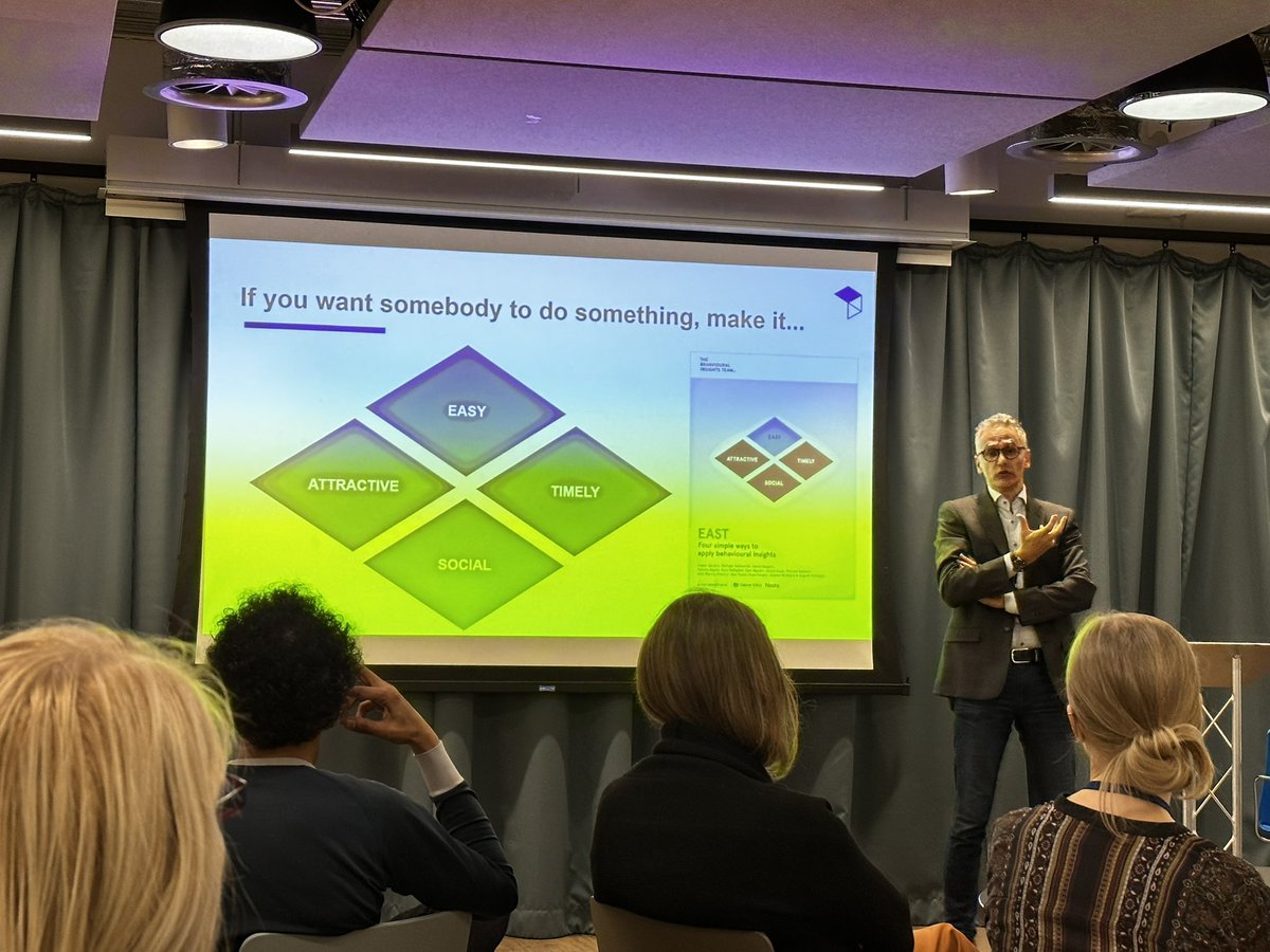 Interesting insights on the <a href="/nesta_uk/">Nesta</a> way of innovation for social good in the UK. Leveraging behavioral insights in particular for policy and systems change. #SIUKI #systemicdesign