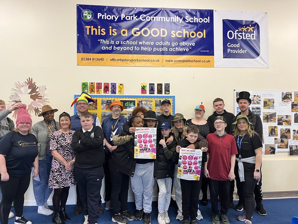 PrioryParkCS's tweet photo. Thank you to everyone who contributed towards our Wear a Hat day in aid of Brain Tumour Research. Together we raised £67.88! @braintumourrsch #prioryparkcommunityschool #braintumourresearch #ThisIsAP https://t.co/HtmxRN6s7s