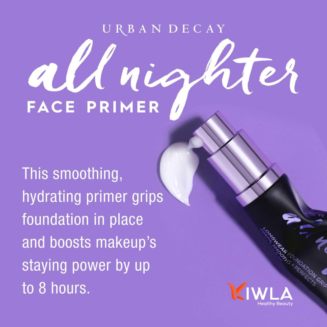 thekiwla's tweet photo. Urban Decay All Nighter Longwear Face Primer
.
.
.
#urbandecay #faceprimer #smooths #face #skincare #faceprime #texture #smoothskin #foundation #cosmetics #makeup #welovekiwla #healthybeauty #thekiwla @thekiwla
https://t.co/sQtyRzYd0B https://t.co/DbRavA03u5