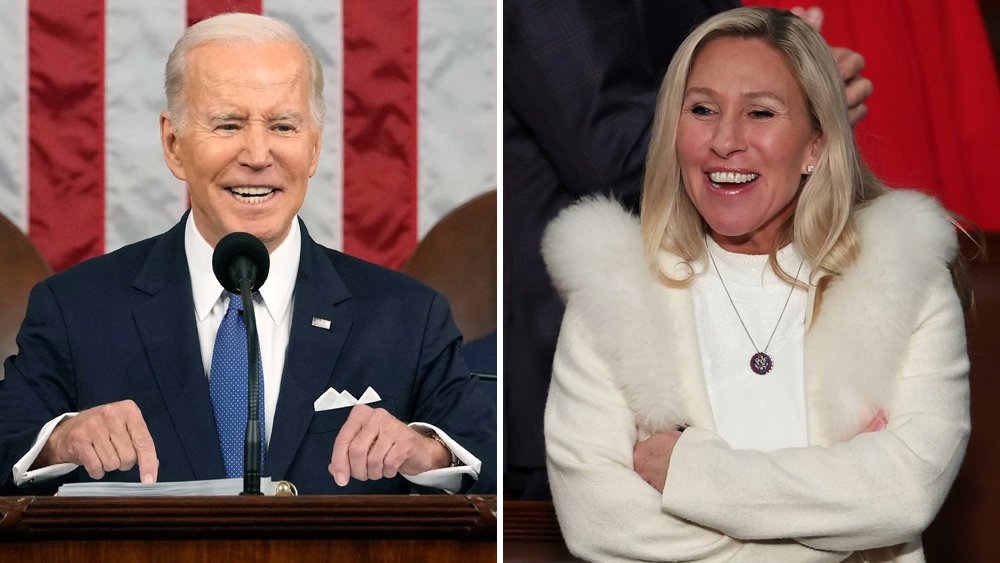 simonateba's tweet photo. NEW: @RepMTG wants President @JoeBiden impeached, writes, "Joe Biden has been in office since 1972, longer than I have been alive. At the end of his days and his career he is handing over a country with debilitating debt, on the verge of WWIII, and on the verge of losing the dollar as the world’s currency. And he’s used his power to make corrupt deals so his family could become rich beyond their wildest dreams. The case to impeach Biden will soon be indisputable."