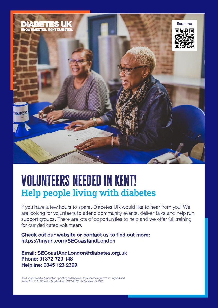 Diabetes UK South East Coast and London on Twitter "KENT If you
