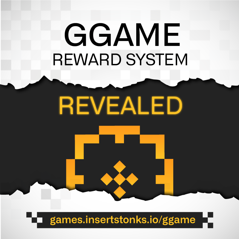 InsertStonks's tweet photo. Attention gamers!
Time to find out what those GGAME credits are about!
Earn rewards for doing what you love most - playing games
And have fun with the community!
More details here: https://t.co/tiiCV6g8xY
#rewardssystem #InsertStonks #Free2Play #Play2Earn #web3 #games https://t.co/yvG95Q8JF3