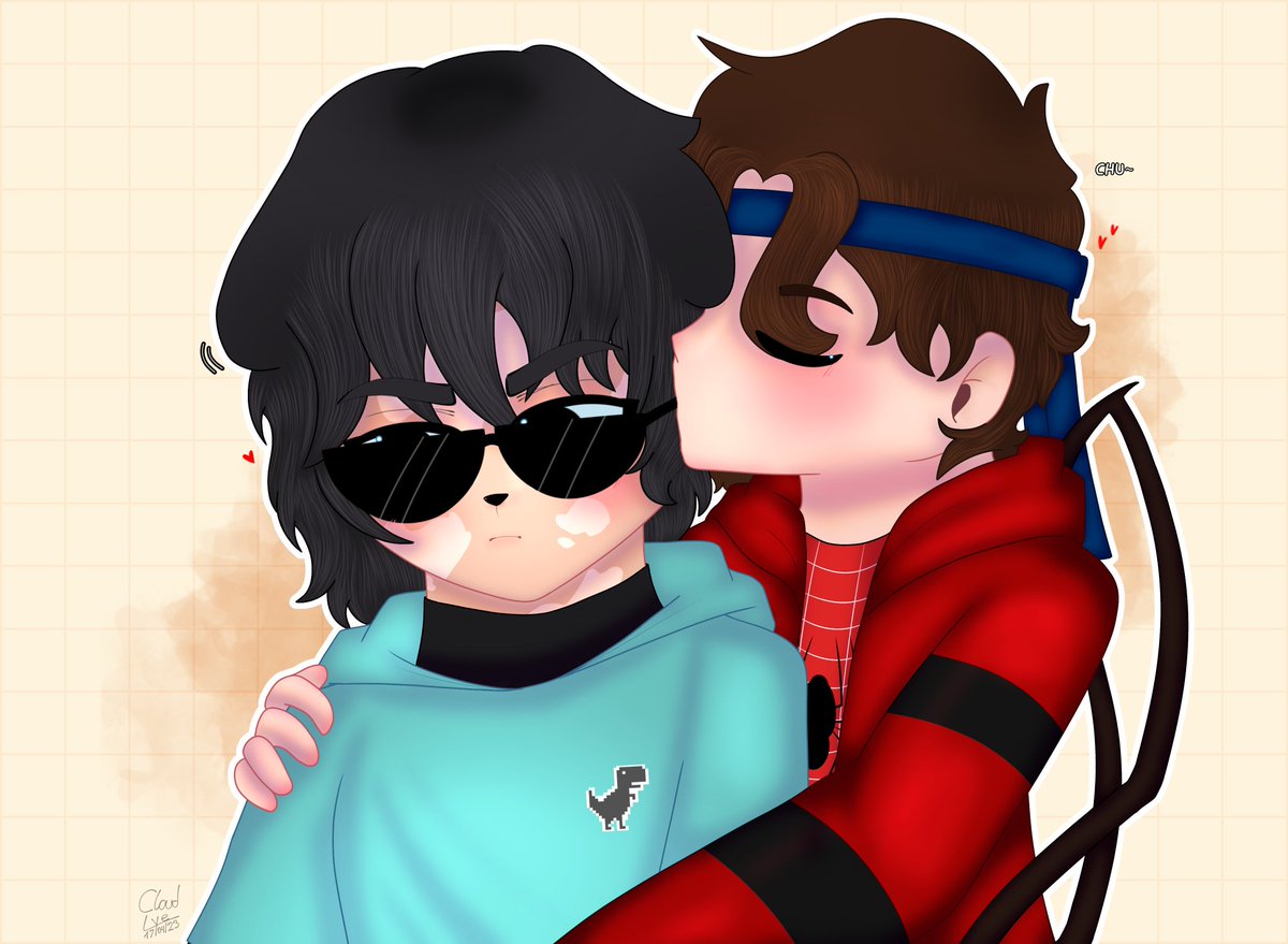 ari_npz's tweet photo. ¿Qué traición? De qué hablas??? Si ellos están siendo felices
.
.
.
#spiderbear #spiderbearfanart https://t.co/9BCyWwvGZY