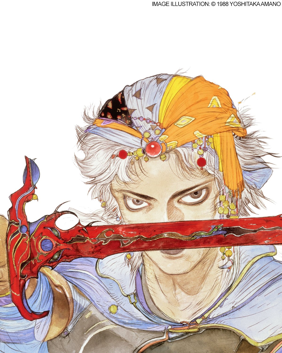 FF is video game royalty, I wish they used Amano's art : r