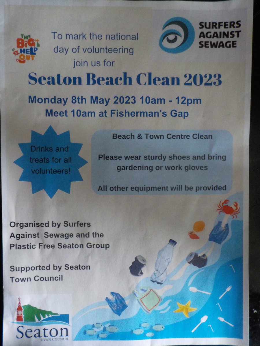 Make a date in #seaton #Devon 8th May