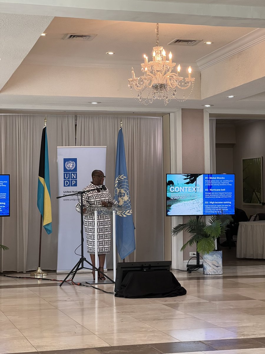 AliJerusa's tweet photo. Priority areas: Sustainable Natural Resource Management & Climate Change Resilience #TheBahamas #Development #partnerwithUNDP @UNDPJamaica @MOFABahamas https://t.co/0EyKlONXtQ