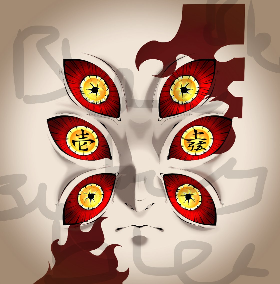 Bleebus2's tweet image. Made a face for Kokoshibou: Upper Moon One using trackpad. #RobloxDev #robloxart #robloxartist #roblox #RobloxArtCommissions