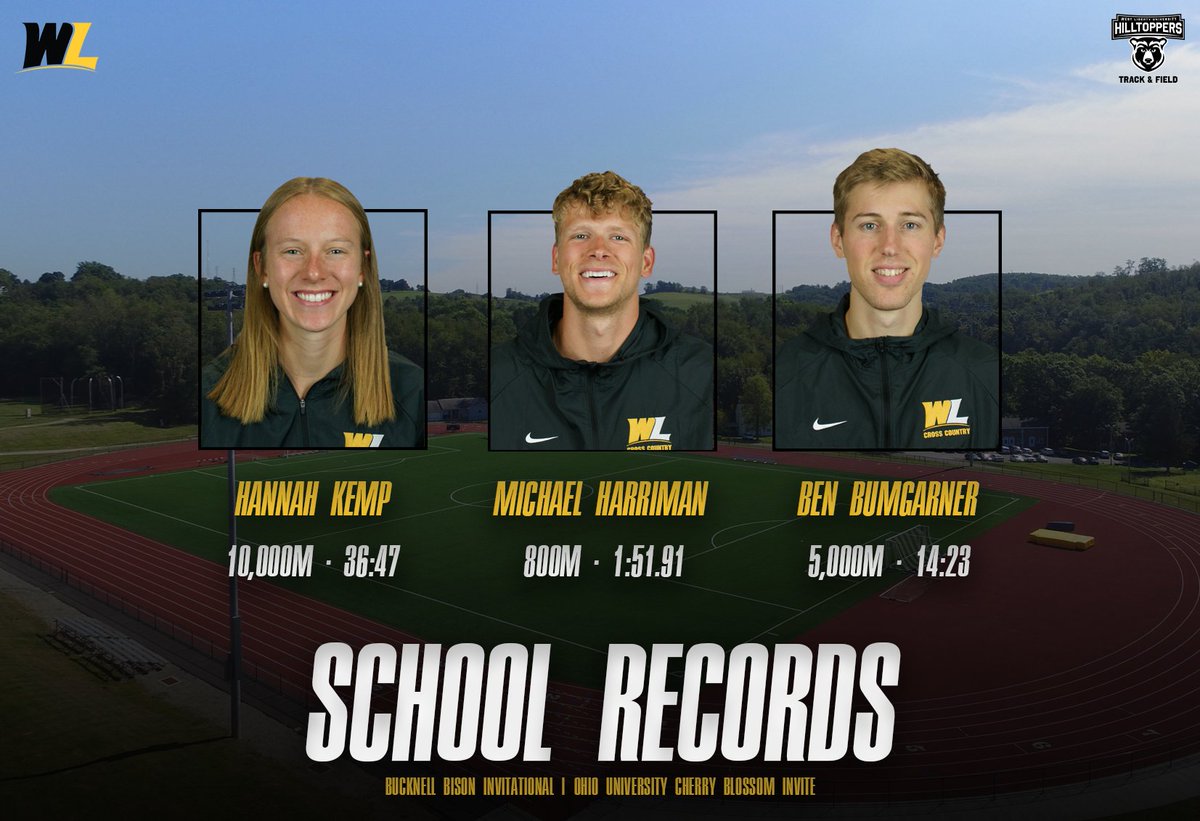 WLathletics's tweet photo. 🚨RECORD BREAKERS🚨

🗣️This weekend, Men's and Women's Track and Field broke ELEVEN school records!

#GoWLU | @WLU_XCTF https://t.co/WcxfwoFm61