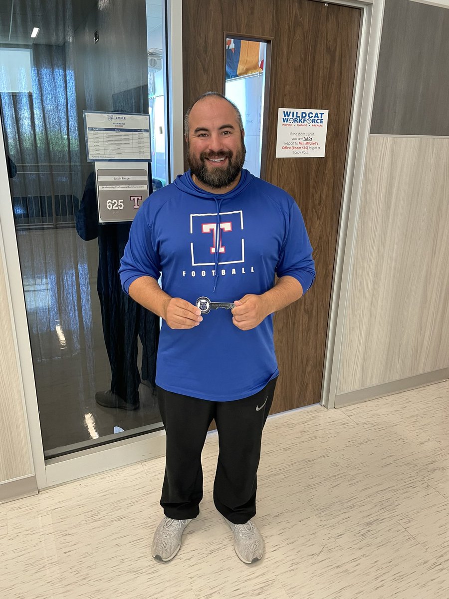 Congratulations to Coach Lavan (Girls Track District Champion) and Coach Pierce (Boys Runner Up) on successful seasons thus far and wishing you good luck at the Area Meet!  We love and support our coaches and teams!