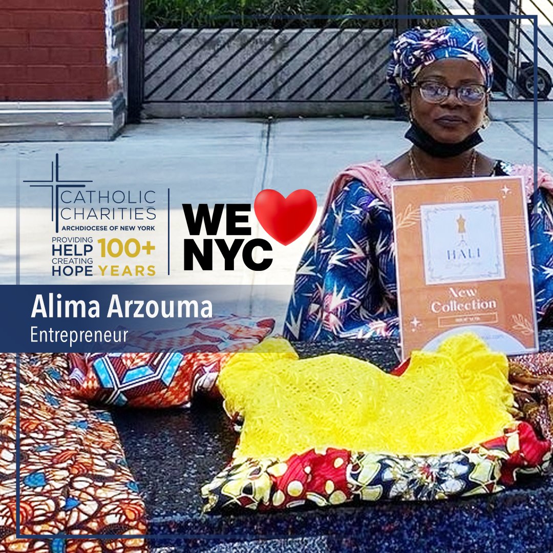 CathCharitiesNY's tweet image. Alima Arzouma, an immigrant from Togo, West Africa, is a doer who opened a retail dress business featuring styles from her home country after learning business skills at a Bronx Catholic Charities business education program.

#TeamCatholicCharities
#doers
#welovenyc

@welovenyc_