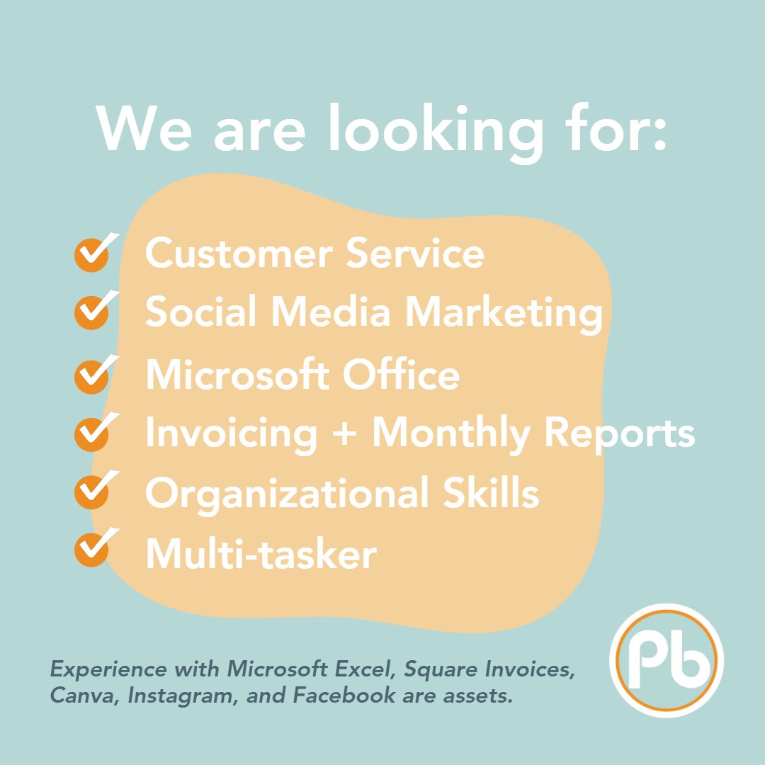 We have a new opportunity at the Hub!
~
