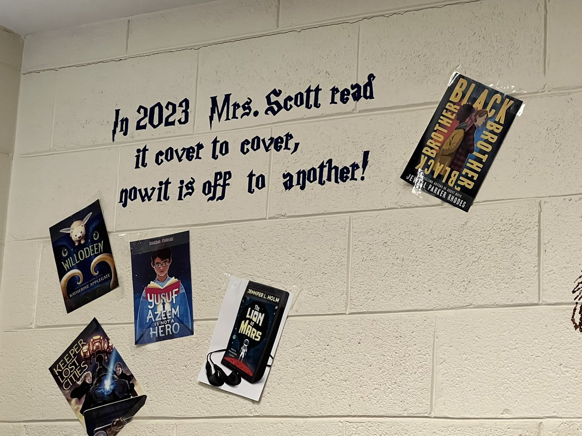 My success story this year is my display of what I am reading/have read. Students rate loving to see what I am reading and often will seek out these books for their own enjoyment! @BCPSLMP #BCPSLMS #AASLslm