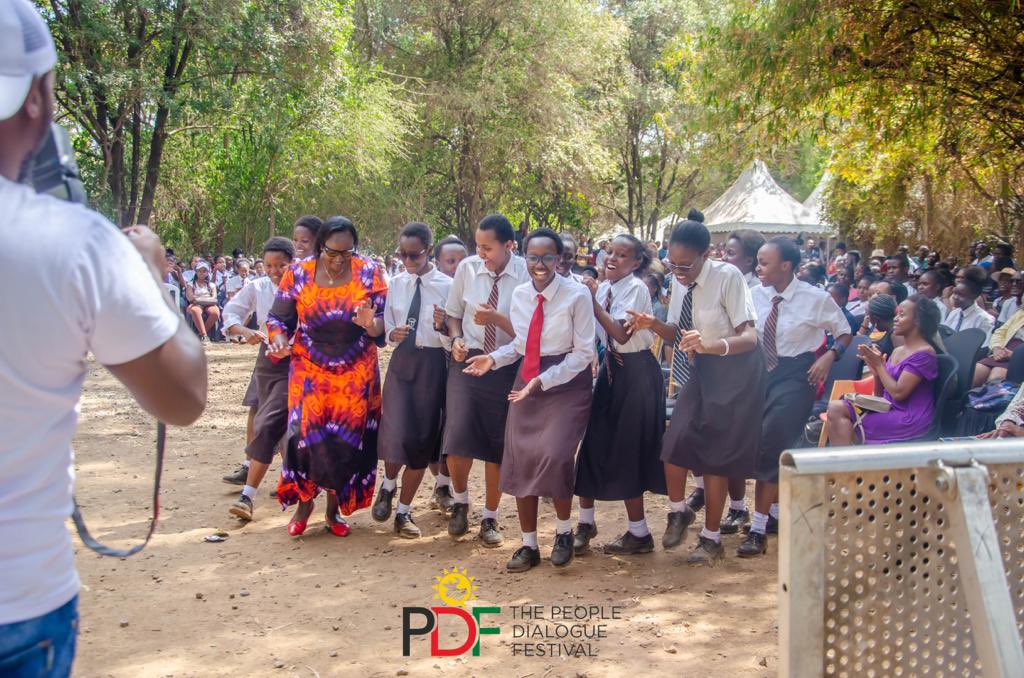 thePDFestival's tweet photo. For the second consecutive year, we had Buruburu Girls’High School join us and actively participate in #pdfestival2023 where amongst other highlights, they moderated a session in the Ni Sisi Ni Sasa Village.
#facesofpdf
#pdfimechacha
#formnidialogue https://t.co/TG3rTropj7