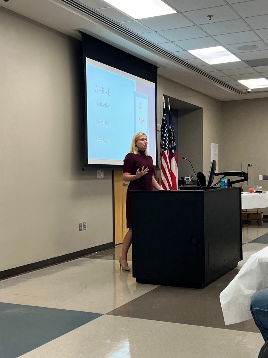 CowetaCountyGA's tweet photo. Thank you to the Home Builders Association of Midwest Georgia for welcoming @SJacobsCowetaGA to speak about economic development in Coweta County https://t.co/KS6b9RfhLA