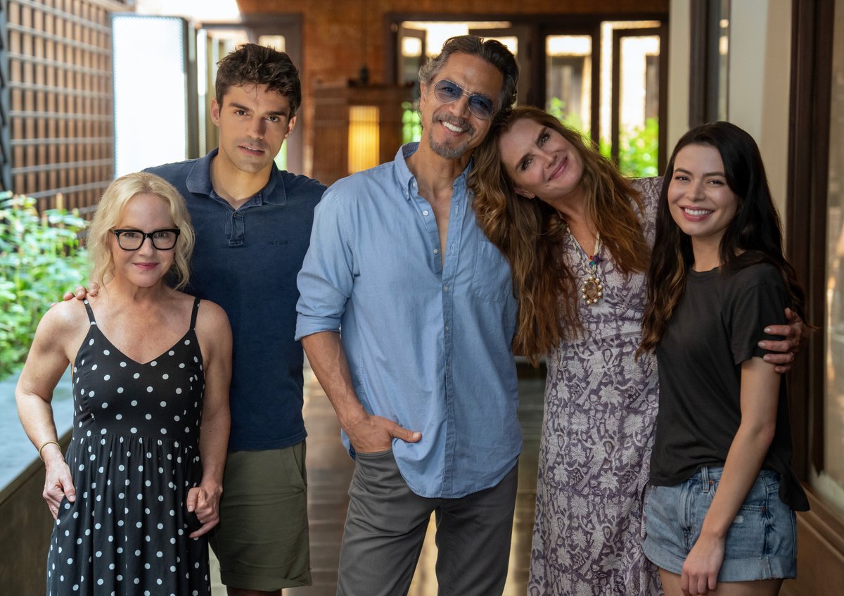 Brooke Shields (@brookeshields) on Twitter photo Let the adventure begin!! Filming is officially underway for our new <a href="/netflix/">Netflix</a> movie #MotheroftheBride ❤️ So excited to spend time with my amazing costars! Can’t wait for a few more to get here… <a href="/ChadMMurray/">Chad Michael Murray</a> <a href="/wcruz73/">Wilson Cruz</a> <a href="/mcdonaldcomedy/">Michael McDonald</a>!! 🌴🎬 <a href="/MirandaCosgrove/">Miranda Cosgrove</a> <a href="/seanjteale/">Sean Teale</a> Let the adventure begin!! Filming is officially underway for our new <a href="/netflix/">Netflix</a> movie #MotheroftheBride ❤️ So excited to spend time with my amazing costars! Can’t wait for a few more to get here… <a href="/ChadMMurray/">Chad Michael Murray</a> <a href="/wcruz73/">Wilson Cruz</a> <a href="/mcdonaldcomedy/">Michael McDonald</a>!! 🌴🎬 <a href="/MirandaCosgrove/">Miranda Cosgrove</a> <a href="/seanjteale/">Sean Teale</a>
