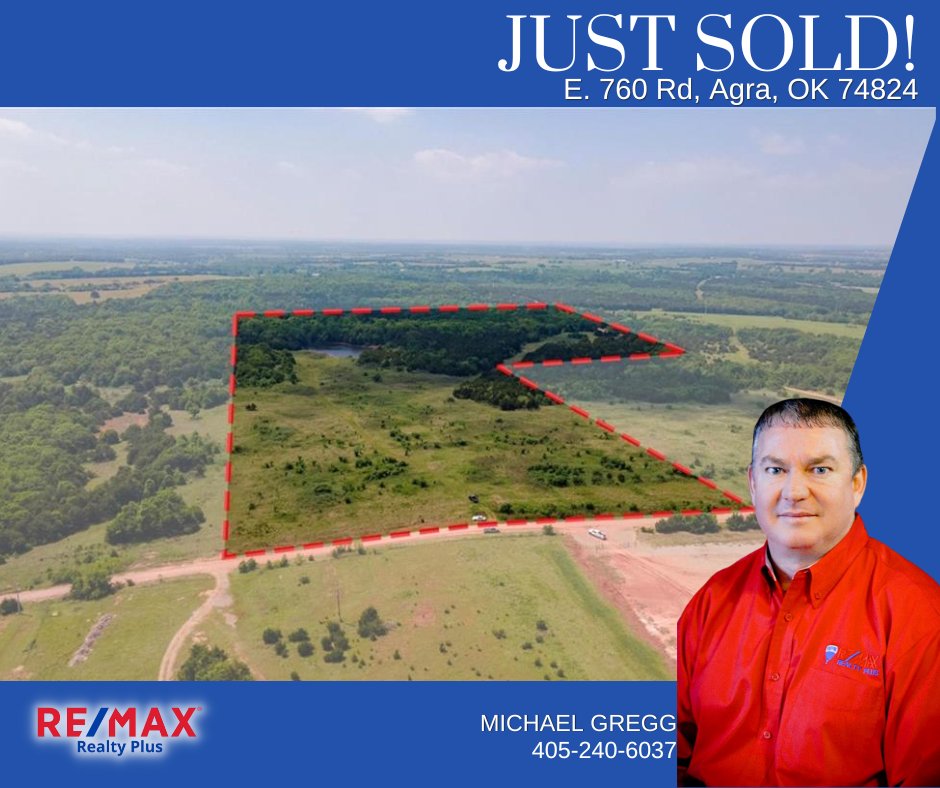 REMAXRealtyOK1's tweet photo. This land is sold! https://t.co/jAQc95LPhx