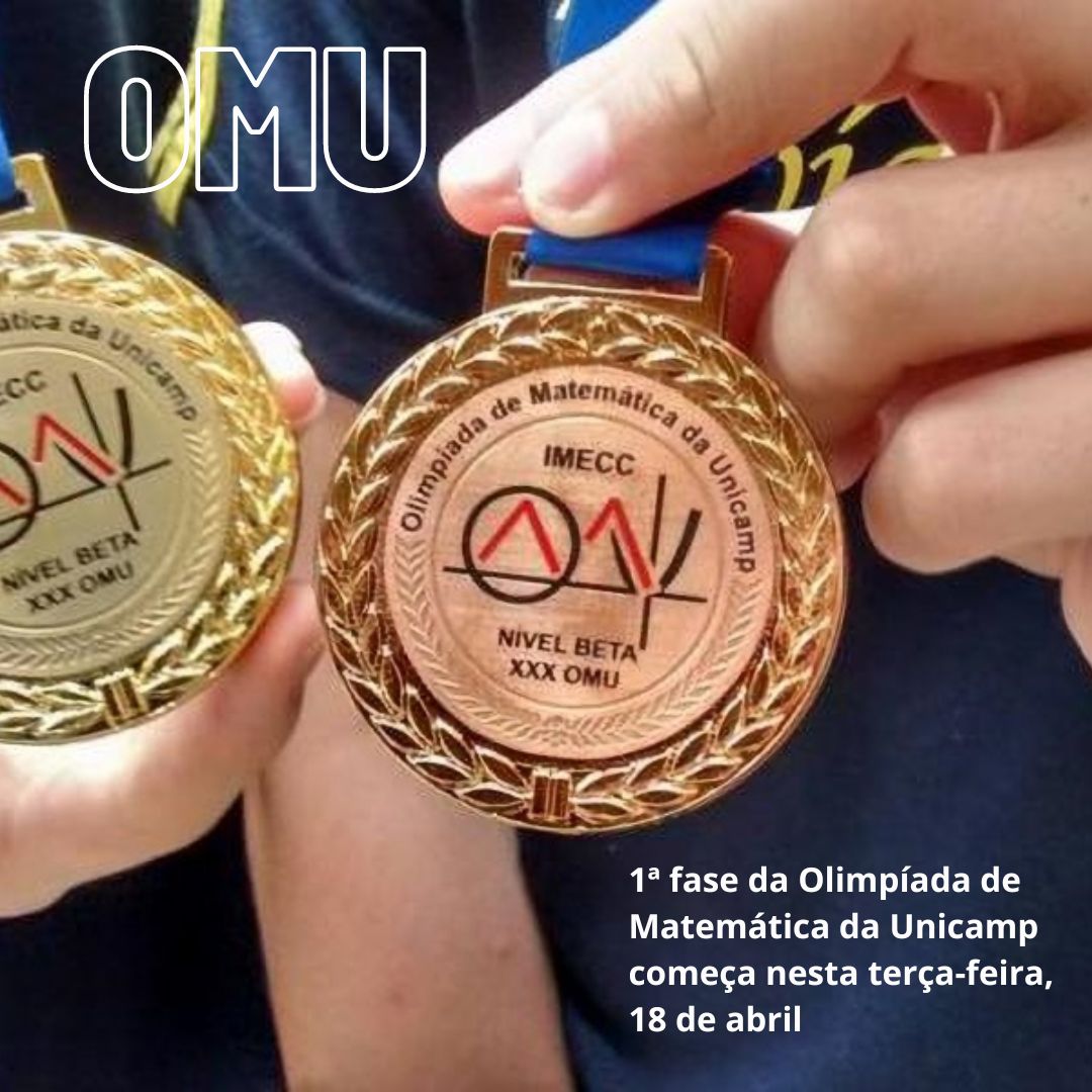 AgendaUnicamp's tweet photo. O Instituto de Matemática, Estatística e Computação Científica da Unicamp (Imecc) inicia, nesta terça-feira, dia 18 de abril, a 1ª fase da 39ª edição da Olimpíada de Matemática da Unicamp.
https://t.co/gV6IJ9jCdN
#AgendaUnicamp #OMU #OlimpíadadeMatemática #Unicamp #Imecc https://t.co/chSS6bfAwD