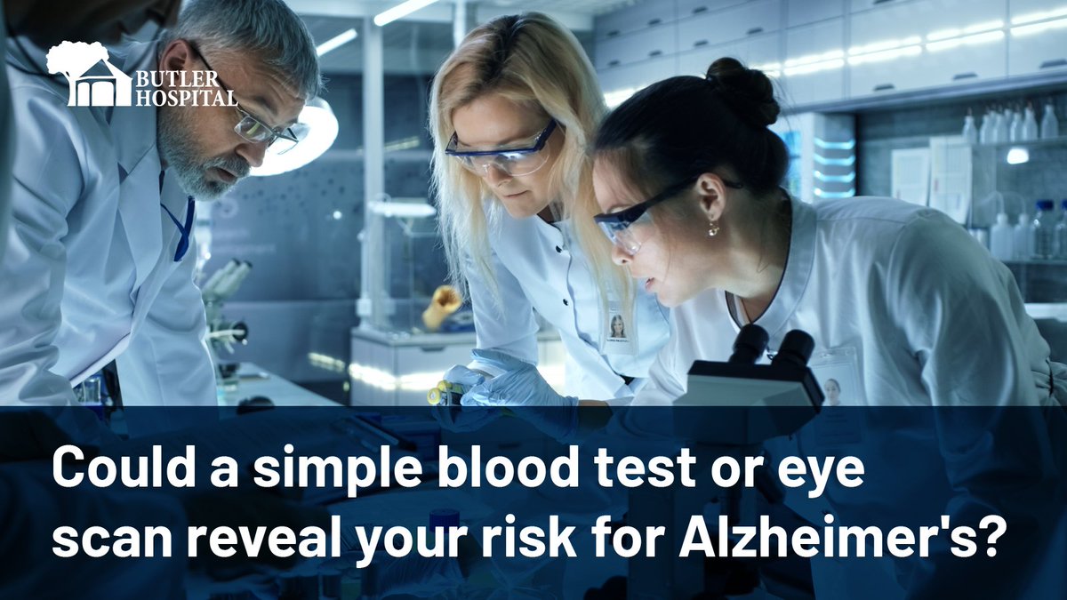 Could a simple blood test or eye scan reveal your risk for #Alzheimers? The #BioFINDERBrown study is seeking to find out. 

Learn more about participating in this important study: hubs.ly/Q01JHGsM0 #clinicaltrials #AlzRI