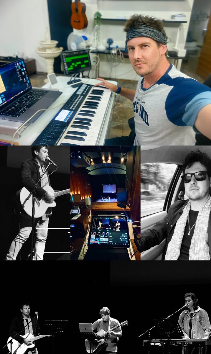 RuanW's tweet photo. About the weekend 🎶 🎸 🎤 💻 📱 💡 https://t.co/wcttpNqa29