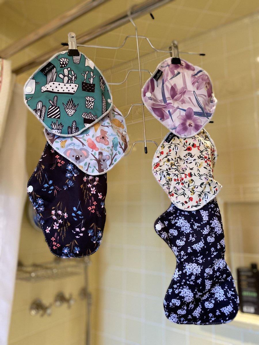 Saving money, reducing waste, and embracing sustainability, one cloth pad at a time. Who's with me? 🌍🙋‍♀️ 

#ecofriendlyperiod #clothpads #reusable #sustainableliving #savetheplanet #menstruation
