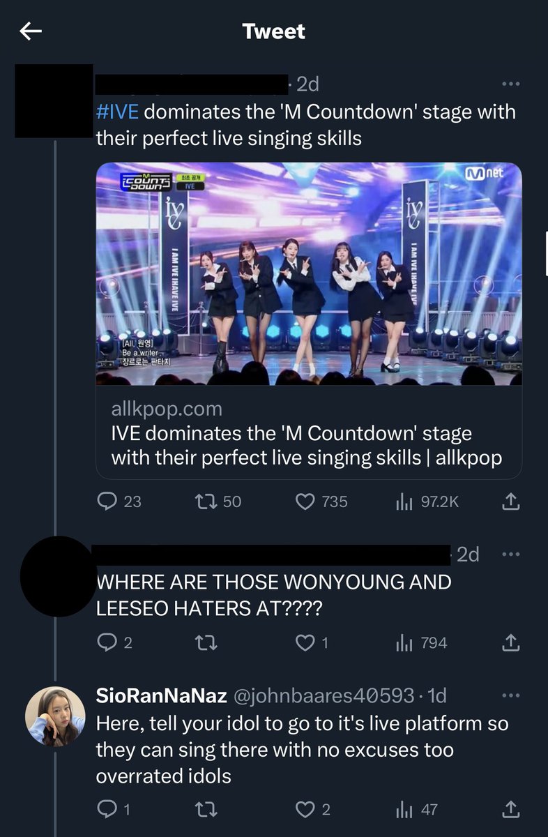 FiftyReport's tweet photo. Block and report this user for being racist and starting fan wars. They’re account is 5 days old and all they’ve done is make our fandom look bad. https://t.co/V1oSdKWiu2

Don’t engage! 

#FIFTY_FIFTY #FIFTYFIFTY_Cupid #FIFTYFIFTY https://t.co/8wiDtpwH1r