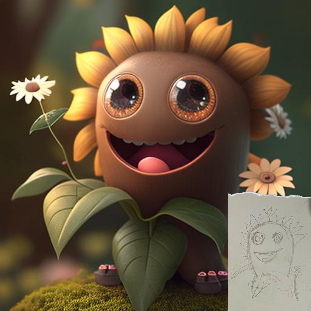 ministudiofilms's tweet photo. Sketching our way through the week! 💛 Swipe left to see this week's top picks on our app ⬅️✨#art #drawing #creativity #ministudioai #sketchingdaily
#disney #creaturedesign #aimonste #monsterart #ai #aiart #aireels #aiartcommunity #aiartist #aiartistcommunity https://t.co/Vhwsboy7UZ