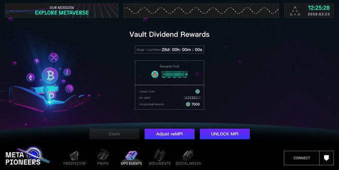 MetaPioneersVN's tweet photo. 🚀Tin thú vị! Tính năng vault dividend rất được mong đợi sẽ được ra mắt trong tuần này!
📍Bằng cách stake $MPI, bạn sẽ có cơ hội kiếm được cổ tức thông qua DApp. Đừng bỏ lỡ cơ hội này để tối đa hóa thu nhập của bạn!
#MPIstaking #dividends #Metapi https://t.co/3ju9qRq30K