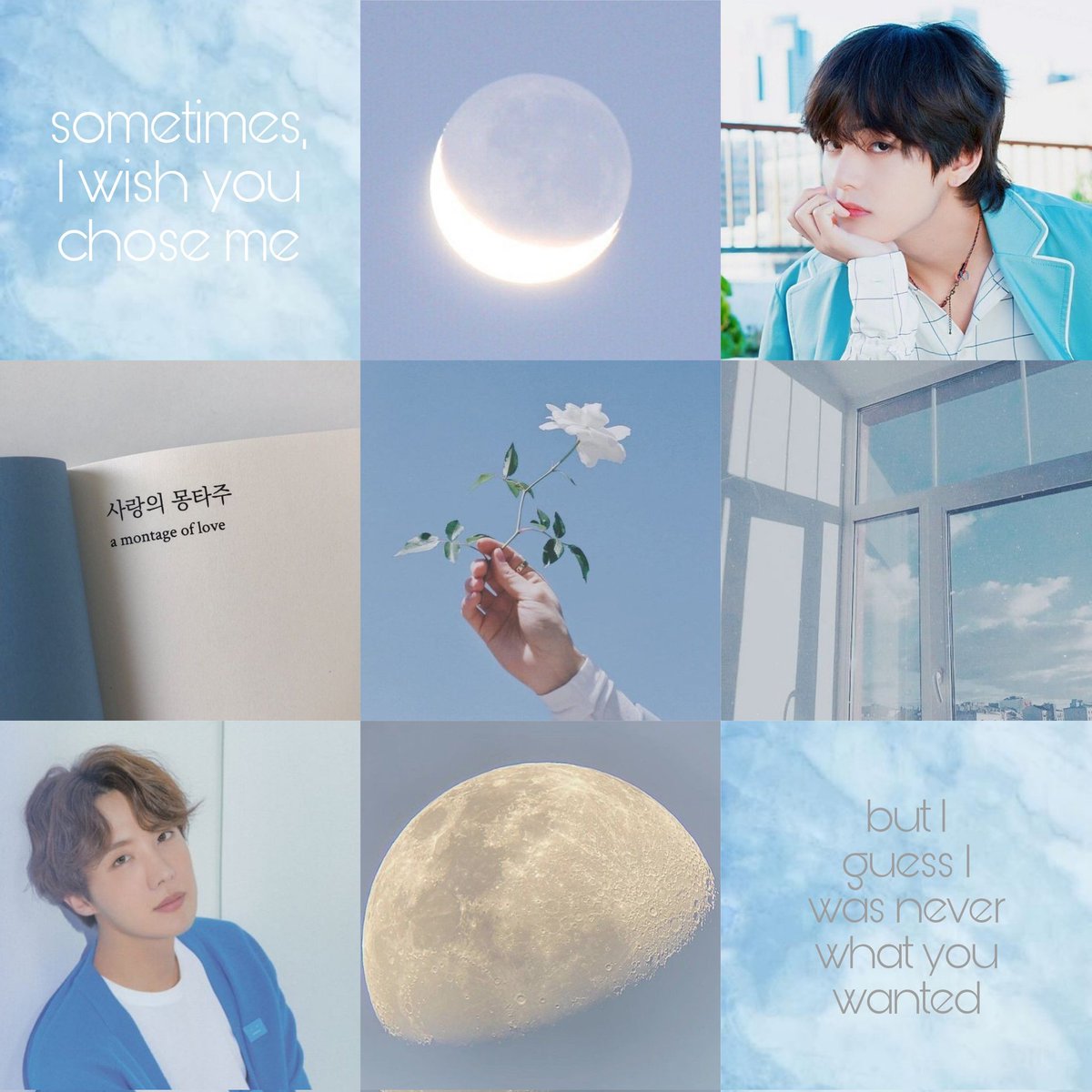 i can't make you love me

💮Chaptered
💮Teen and Up / SFW
💮 Vhope
💮Angst, unrequited love, hurt/comfort, childhood friends (more tags to be added)

|for <a href="/BTS1LineWonders/">REVEALS PINNED</a> |

archiveofourown.org/works/45665362…