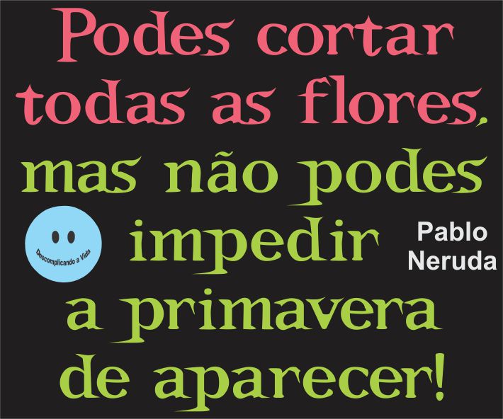 Luz e Bem podem ser atrasados pelos que vivem no mal, nunca extintos.
O mal não tem vida própria, É UM PARASITA DO BEM, pois nada constrói, sem o BEM e a LUZ, o mal não sobrevive!