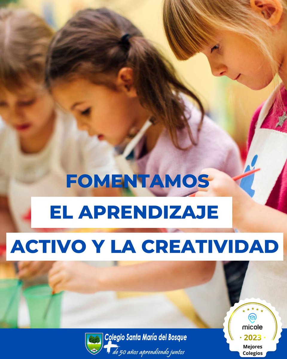 SMBOSQUE's tweet photo. En el colegio Santa María del Bosque creemos que cada estudiante es único y que cada uno tiene su propio ritmo de aprendizaje. Por eso, hemos desarrollado una metodología innovadora que se adapta a las necesidades de cada uno de nuestros estudiantes 👉 https://t.co/4eA3u68Sxm https://t.co/VamvUuP5gb