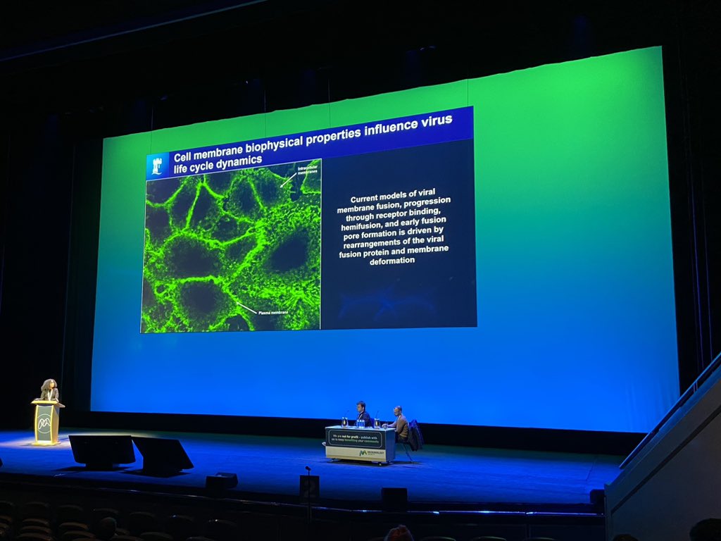 Great talk by <a href="/ToshanaFoster/">Toshana Foster</a> on restriction factors and arenaviruses! <a href="/wolfsonvirology/">wcgvr</a> #microbio23