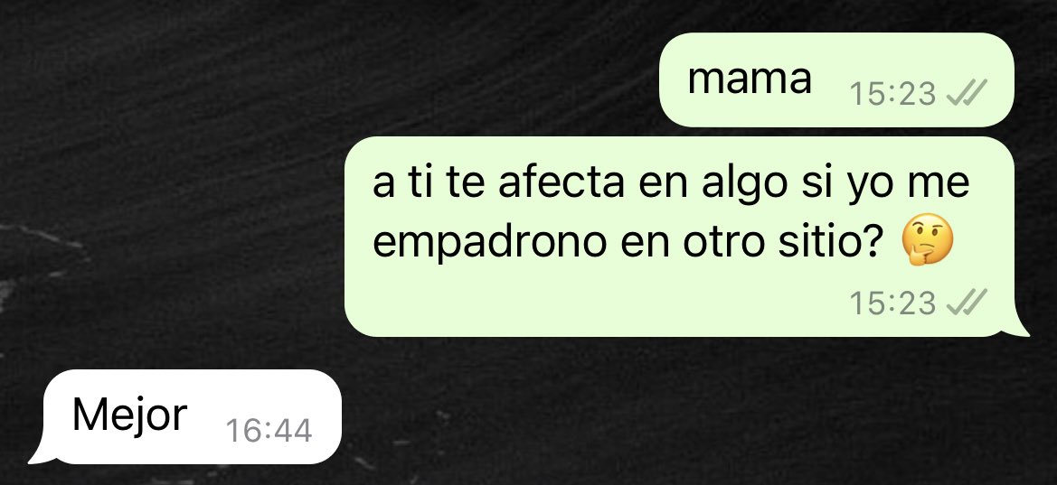 La mía ganaría a todas, os lo juro.