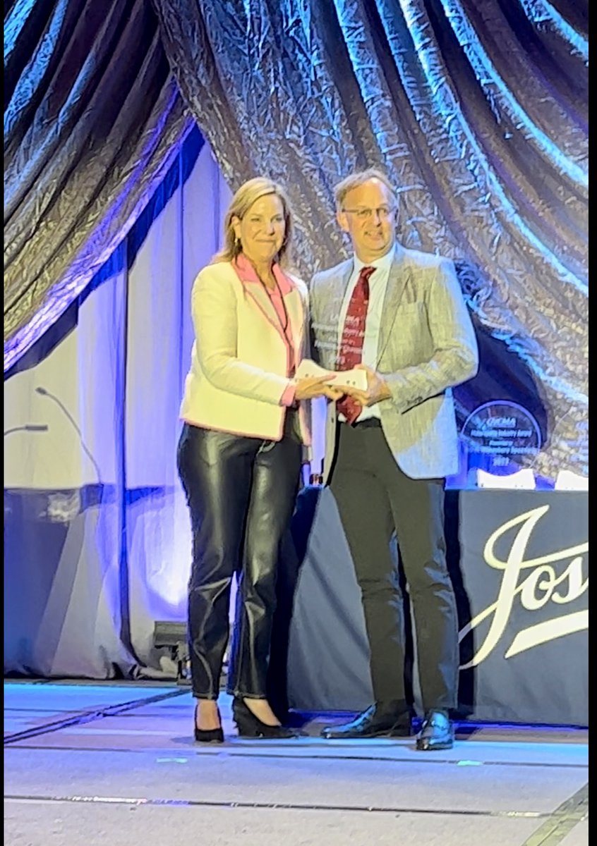 A wonderful evening spent at the 2023 NC Motorsports Industry Awards where <a href="/LauriEberhart/">Lauri Eberhart</a>  awarded Technique Chassis CEO, Ronald Johncox the Industry Award for their momentous contributions to the motorsports industry #ncma #NASCAR #technique #connected