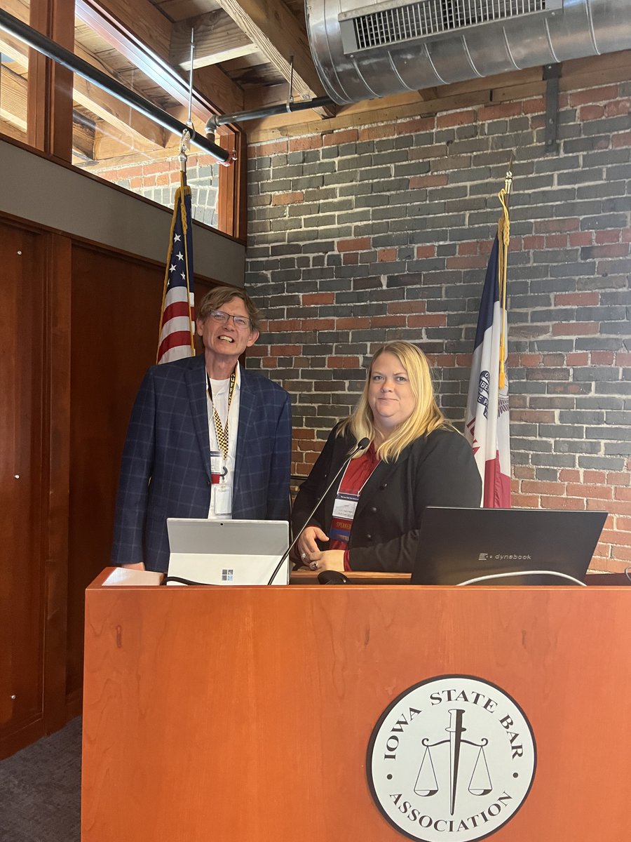 Assistant State Public Defender Charles Isaacson led a juvenile law training hosted by the The Iowa State Bar Association. Mr. Isaacson also leads the State Public Defender's virtual mentoring calls each week for all interested attorneys and law students.