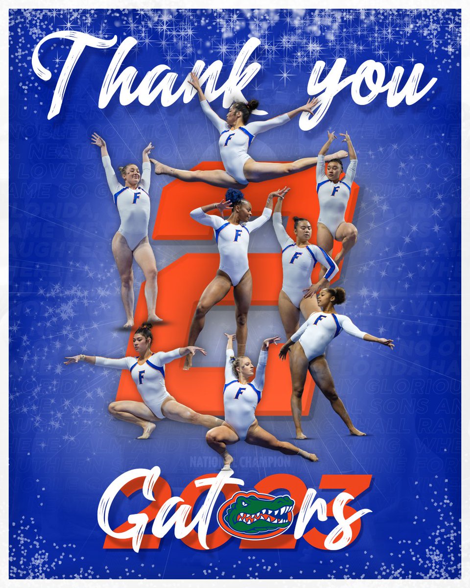 Thank you <a href="/GatorsGym/">Gators Gymnastics</a> for such an INCREDIBLE season! 🧡💙

#GoGators