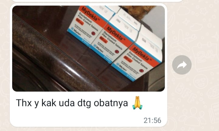 HatiPeduli's tweet photo. With the recent stock out of Hepatitis antivirals in Indonesia, we are happy to channel through our network and assist one more person in need...

#daclatasvirstockoutindonesia
#CLM
#Hepatitiscommunityledresponse https://t.co/48pKdnBQPW